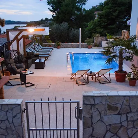 Seaside With A Swimming Pool Rastici, Ciovo - 11092 *