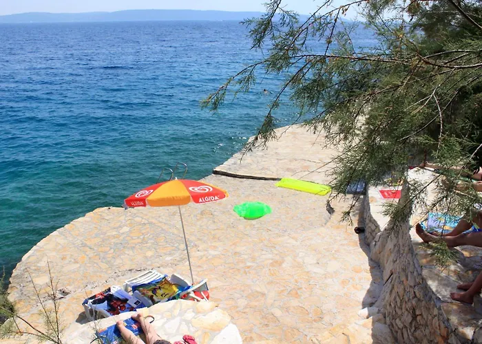 Seaside With A Swimming Pool Rastici, Ciovo - 11092 アパート